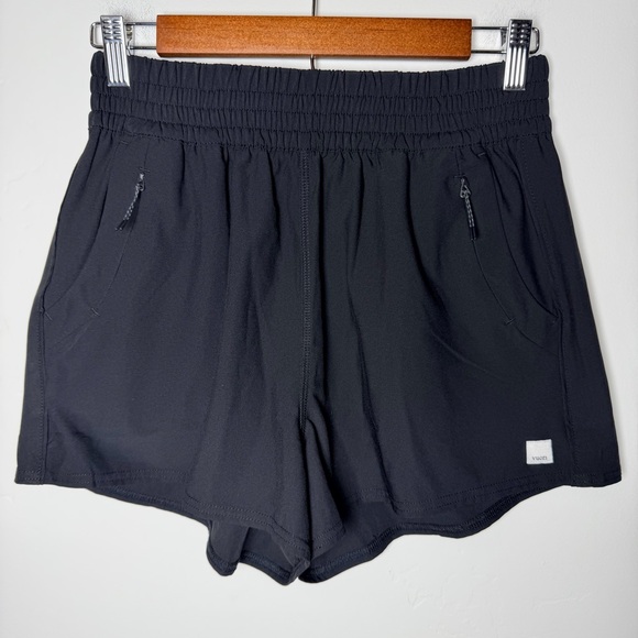 Vuori Shorts S Women's Black Athletic activewear sporty tenis comfy Small - Picture 2 of 4